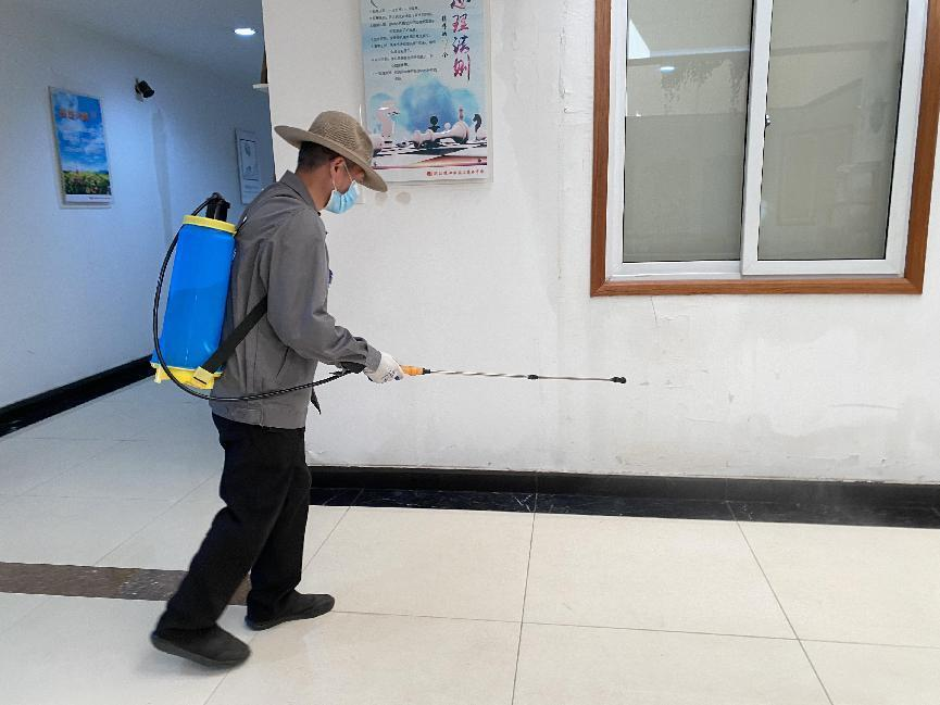 錢江商城做好日常消殺，筑牢安全屏障