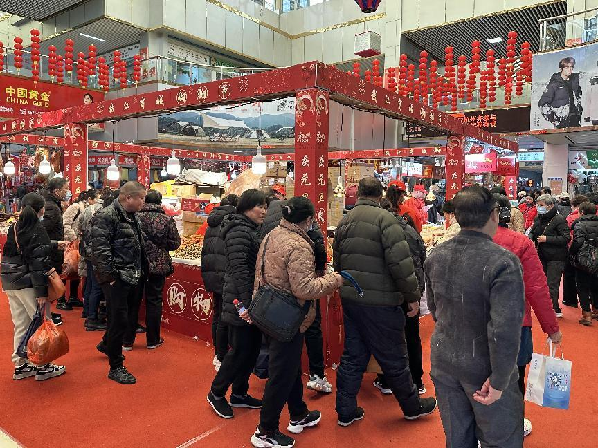 最新消息！錢(qián)江商城年貨節(jié)現(xiàn)場(chǎng)太火爆了！