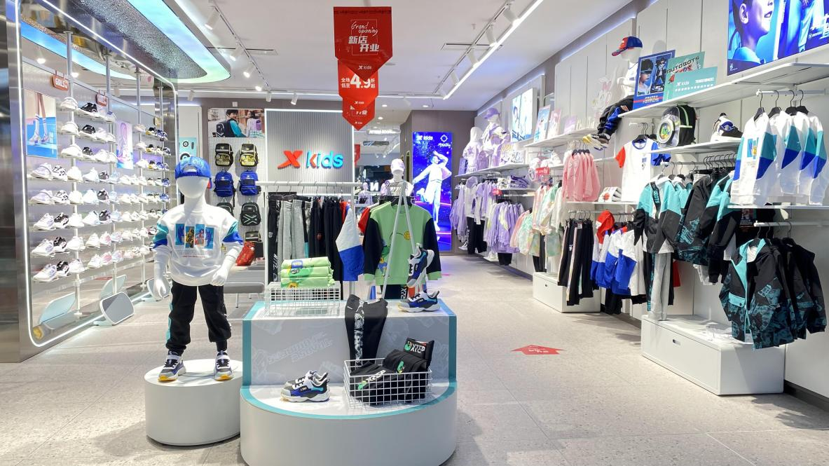 特步兒童強勢入駐錢江商城，盛大開業(yè)！