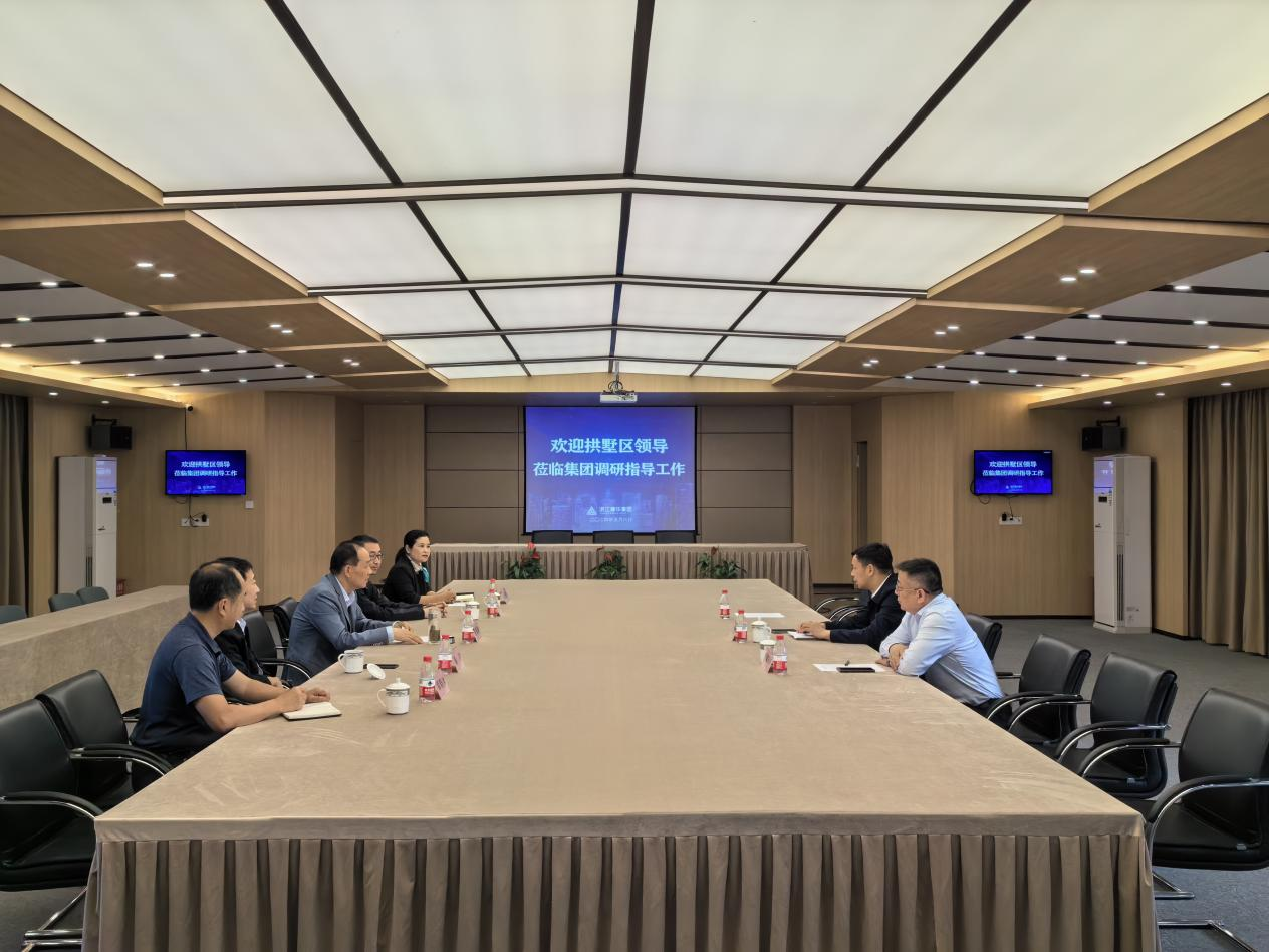 拱墅區(qū)區(qū)長敖煜新調(diào)研浙江建華集團，鼓勵龍頭企業(yè)持續(xù)發(fā)揮引領(lǐng)作用